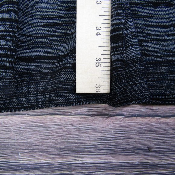 Nina Leonard NEW NWT Large Gray Black A Line Long Sleeve Skater Dress Crewneck - Picture 7 of 9